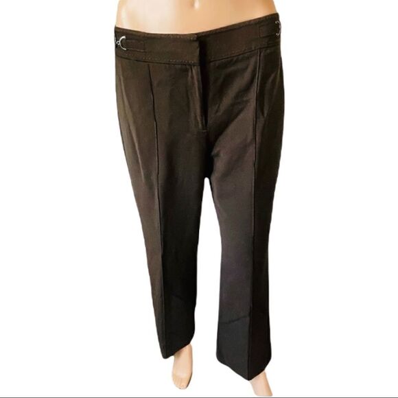 Ann Taylor Margo Dark Chocolate Dress Pants Sz 6 - Picture 1 of 12